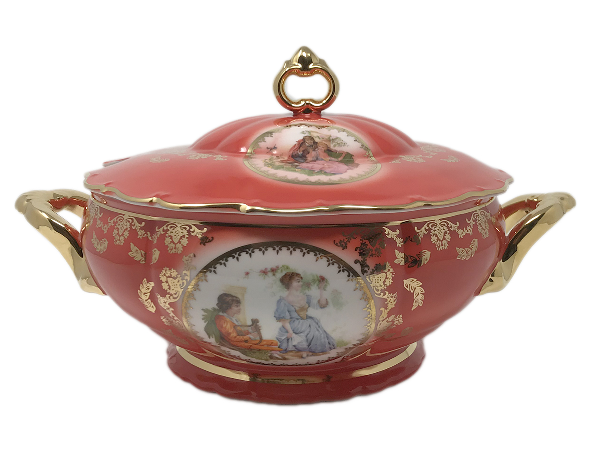 Madonna Original Red-Ruby Soup Tureen 3.0 Liters