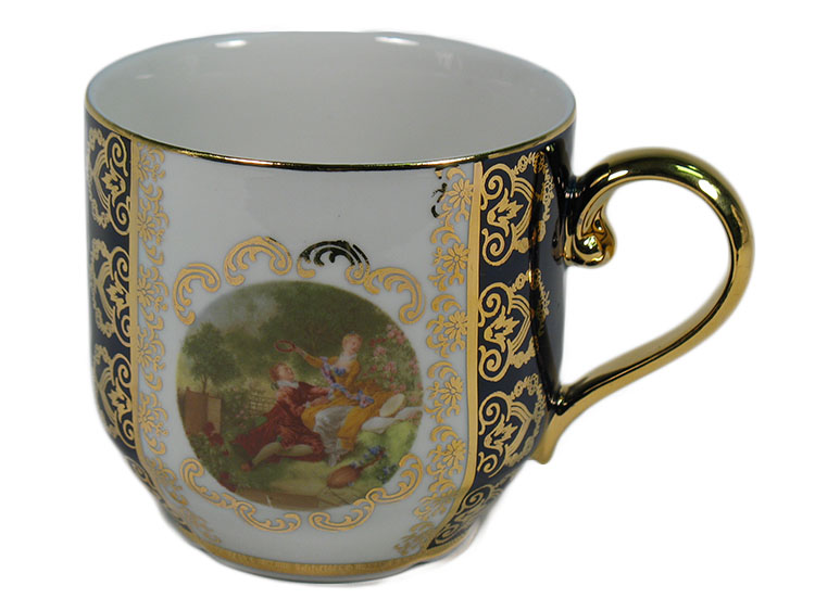 Madonna Cobalt Romeo & Juliet Herbal Tea Mug